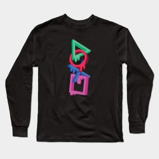 Melting Joystick Long Sleeve T-Shirt